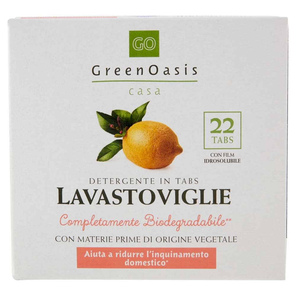 22 Tabs Detergente Lavastoviglie Green Oasis